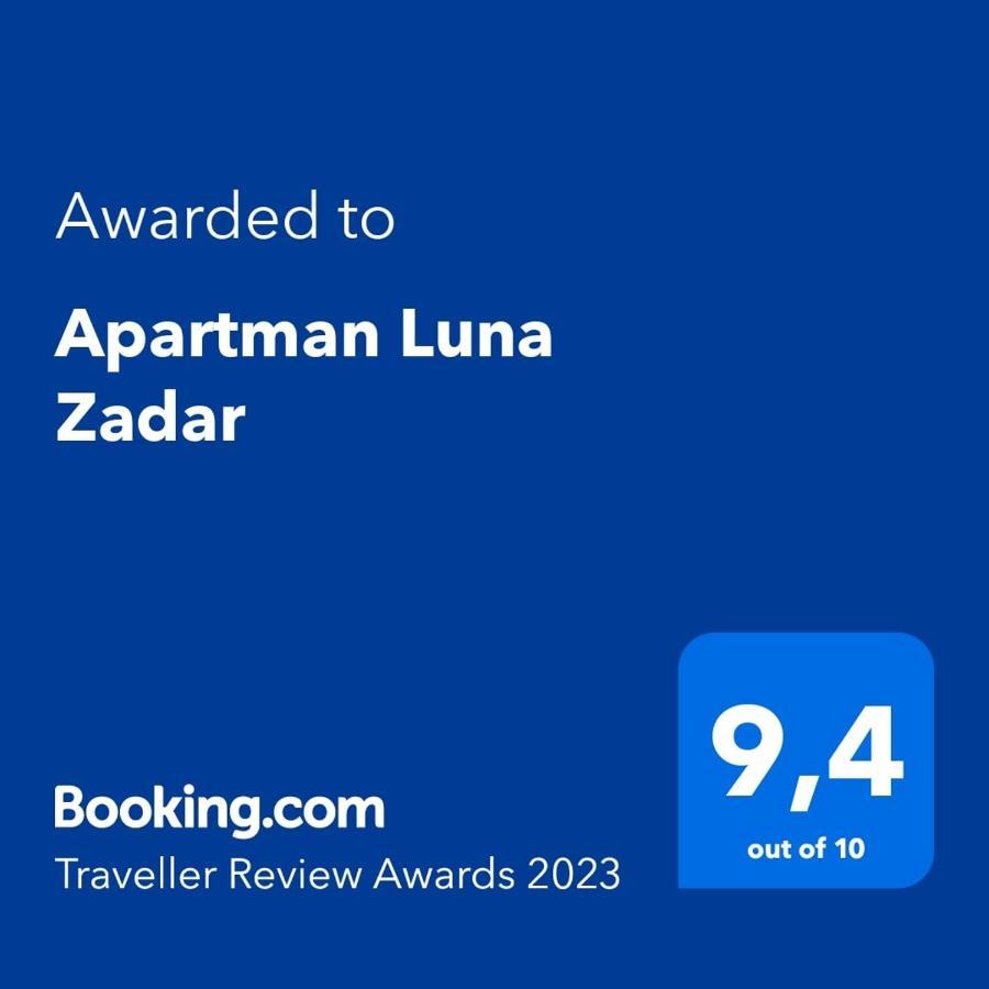 Apartman Luna Zadar Buitenkant foto